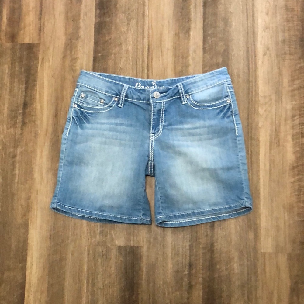 Papaya Bermuda jean shorts Jorts L